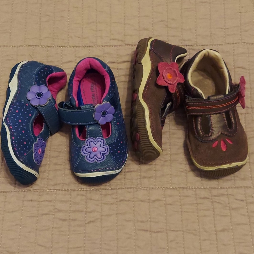 2 pair bundle stride rite shoes